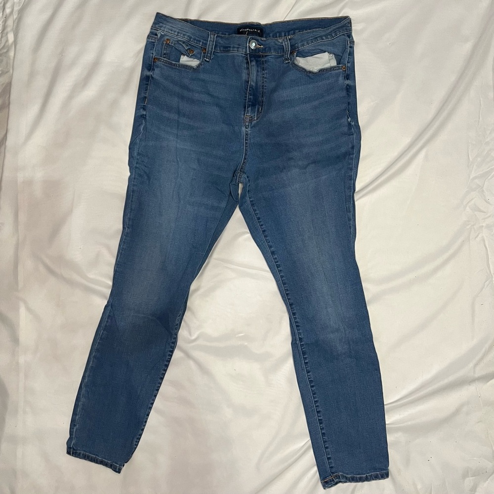 Solid Blue Aeropostale Jegging
